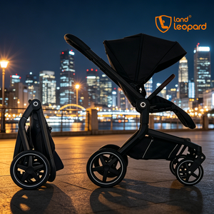Portabebés Plegable Ligero con Marco de Aluminio, Seguro para Niños de 0 a 3 Años, Asiento Reversible Bidireccional - Product Image 1
