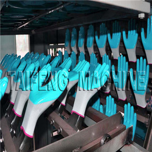 Macchine per la produzione di guanti da lavoro in lattice macchina per la produzione di guanti da lavoro per la protezione del lavoro di sicurezza completamente automatica - Product Image 4