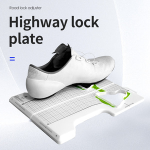 Strumento per l'Installazione delle Tacchette, Attrezzo di Misurazione e Posizionamento per Tacchette SPD/SPD-SL/KEO, Guida per l'Installazione delle Tacchette per <span class=keywords><strong>Scarpe</strong></span> <span class=keywords><strong>da</strong></span> Ciclismo - Product Image 1