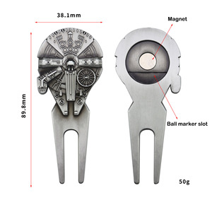 Wholesale Creative Spacecraft Shaped Golf Divot Repair Tool Golf Divot Tools - Product Image 6