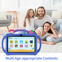 Tablet Infantil WiFi de 7 Pulgadas, Gran Venta 2025, Quad Core Android 13 con Cámaras Duales para Niños, Tablet Educativa