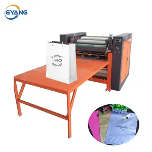Tragbare Kraftpapier-Einkaufstasche Druckmaschine mit Druckpapiertüte Produktionslinie