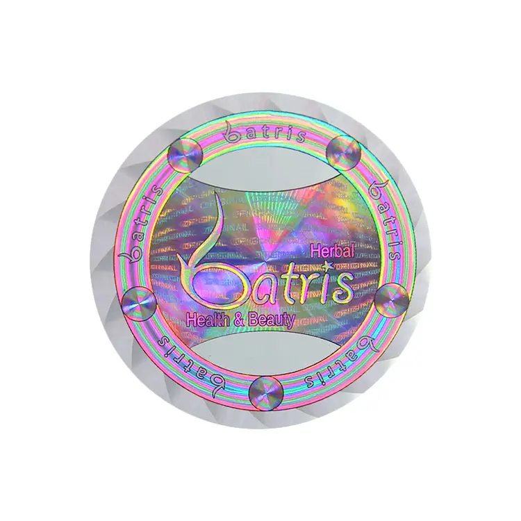 3d Holographic Printing Custom High Quality 3D Holographic Sticker Label Printing Hologram Sticker