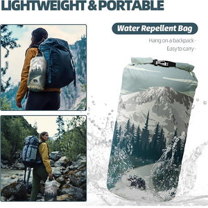 Outdoor Camping Blanket Sherpa Lining Warm Thick Camp Blankets Puffy Ultralight Soft Poncho DWR Camping Quilt for Cold Weather - Product Image 6