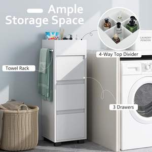 <span class=keywords><strong>Meuble</strong></span> <span class=keywords><strong>de</strong></span> <span class=keywords><strong>salle</strong></span> <span class=keywords><strong>de</strong></span> <span class=keywords><strong>bain</strong></span> en bois avec <span class=keywords><strong>tiroirs</strong></span> <span class=keywords><strong>de</strong></span> rangement et <span class=keywords><strong>meuble</strong></span> <span class=keywords><strong>de</strong></span> <span class=keywords><strong>salle</strong></span> <span class=keywords><strong>de</strong></span> <span class=keywords><strong>bain</strong></span> avec étagères ouvertes organisateur - Product Image 5