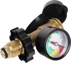 Connecteur de compteur de propane tout argent <span class=keywords><strong>adaptateur</strong></span> de bouteille de gaz connecteur de gonflage QCC1 <span class=keywords><strong>adaptateur</strong></span> de cuivre de bouteille de gaz nord-américain - Product Image 1