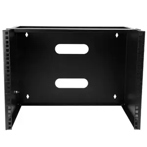 45u Wall-Mount black color server cabinet open rack