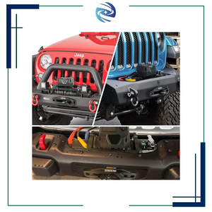 Verricello elettrico fuoristrada 4x4 di alta qualità 6000lbs 12V 24V 4WD con fune in acciaio sintetico per veicoli - Product Image 5