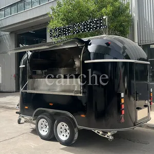 Chariot de restauration rapide standard australien pour pizzas et tacos, remorque mobile de vente de snacks en plein air à vendre - Product Image 1