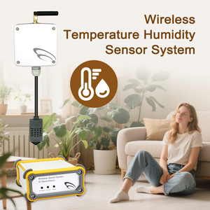 LoRa communication 1200m Wireless <b>Temperature</b> Humidity Sensor incubator <b>temperature</b> humidity <b>controller</b> - Product Image 5
