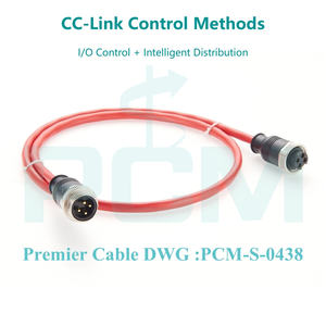 <span class=keywords><strong>CC</strong></span>-<span class=keywords><strong>Link</strong></span> 7/8-16UN 4พินตัวผู้ไปยังตัวเมีย minifast Trunk line, <span class=keywords><strong>CC</strong></span>-<span class=keywords><strong>Link</strong></span> <span class=keywords><strong>สาย</strong></span>เซ็นเซอร์บัสเครือข่ายควบคุมอัตโนมัติ - Product Image 4