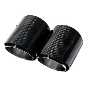 Tubo de silenciador de punta de <span class=keywords><strong>escape</strong></span> de fibra de carbono estilo AK para BMW M235i F82 <span class=keywords><strong>M3</strong></span> F80 M4 - Product Image 3