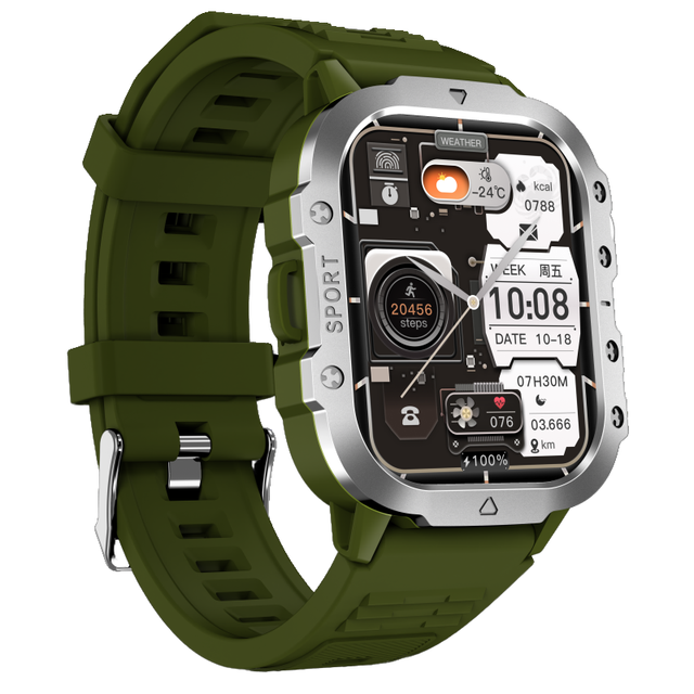 Smart Watch Ultra 8 IPS Screen Sport Tracker Sleep Tracker Alarm Clock Heart ZW66 Android IOS Men BT Call IPX6 Waterproof