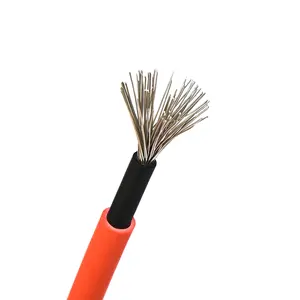 TUV Certification h1z2z2-k 1.5mm 4mm 6mm 10mm solar cable dc pv cable for solar installation