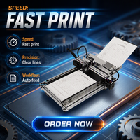 Robot de Dibujo y Escritura con Alimentación Automática de Papel ACTION, Plotter de Alta Precisión de 220V para Dibujo y Escritura de Documentos