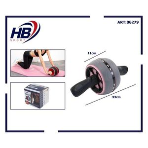 Rodillo de Ejercicio Rosa de 16 cm con Rebote para Fortalecimiento del Core - Product Image 3
