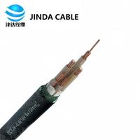 Cable de alimentación de aluminio/cobre revestido de PVC aislado XLPE de voltaje medio y bajo Yjv22/Yjv32/Yjv