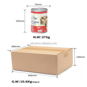 מזון רטוב לחתולים בטעם עוף ודלעת 80 גרם, מזון משומר לחתולים, OEM/ODM - Product Image 2