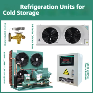 Soğuk depolama soğutma ünitesi tam Set ekipman kompresör pistonu soğutulmuş donma hava su soğutma-45 5ton 20 40 - Product Image 3