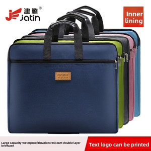 Xách tay vải Oxford Vải Nhiều Lớp tài liệu Túi sinh viên văn phòng phẩm và vật tư văn phòng nộp hồ sơ Túi - Product Image 2