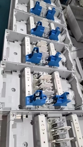 Boîtier de distribution de fusibles SMICO Catrage en matériau synthétique 60A triphasé, boîte de jonction de câbles 6 prises pour section de câble de 25-95 mm - Product Image 2