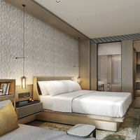 Ensemble complet de meubles de luxe pour hôtel et maison d'hôtes, du lit au canapé, standard cinq étoiles