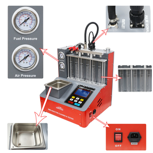 Máquina Limpiadora y Probador <span class=keywords><strong>de</strong></span> <span class=keywords><strong>Inyectores</strong></span> <span class=keywords><strong>de</strong></span> Combustible GDI con Limpieza Ultrasónica para Autos y Motocicletas <span class=keywords><strong>de</strong></span> 6 Cilindros, Modelo GDI608, CA 110-240V - Product Image 3