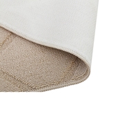 Maschinen wasch barer brauner Teppich und Matten Jacquard Modernes Design Europäischer Stil China Mat Beige Farbe