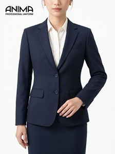 Traje Moderno Minimalista ANIMA para Mujer, Alta Densidad, Resistente a las Arrugas, Transpirable, Ropa para Entrevistas, Fabricante OEM - Product Image 2