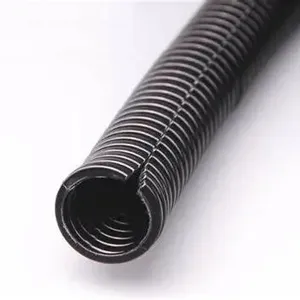 Manguera de tubo de drenaje corrugado negro para piscina/tubo corrugado para drenaje/tubo de drenaje flexible