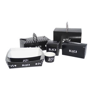 Gobelet en papier sulfurisé jetable personnalisé de 4oz pour sushi bol imprimé avec logo verni pour <span class=keywords><strong>l</strong></span>'<span class=keywords><strong>avant</strong></span>-goût de la crème glacée - Product Image 4