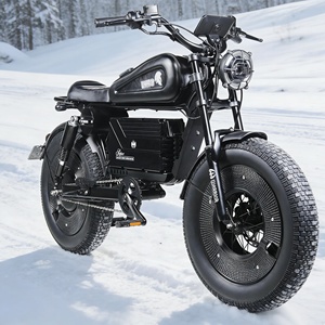 Bicicleta Eléctrica de Montaña QQML-CE con Certificación <span class=keywords><strong>DOC</strong></span> UL2849 GCC, 48V, 55-65KM/H, Alcance de 80-100KM, Motor sin Escobillas, Cuadro de Aleación de Aluminio - Product Image 1