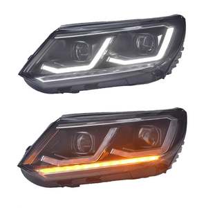 MJ per <span class=keywords><strong>Volkswagen</strong></span> <span class=keywords><strong>Tiguan</strong></span> L 2013 <span class=keywords><strong>2016</strong></span> luce luce di aggiornamento VW <span class=keywords><strong>Tiguan</strong></span> L LED faro anteriore DRL durevole - Product Image 1