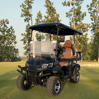 Voiturette de golf électrique futuriste 60V 2026, 3-4 places, certifiée CE, autonomie 90 km, énergie propre, transport écologique pour les centres de villégiature
