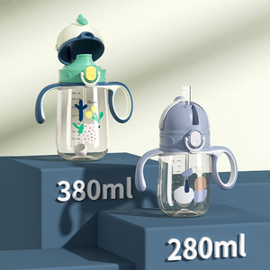 2025 manuale Sippy tazza Multi-funzione di condivisione di <span class=keywords><strong>mamma</strong></span> <span class=keywords><strong>e</strong></span> bambino tazza con il modello stampato - Product Image 1