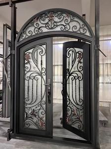 CBMmart Vente en gros d'usine Prix raisonnable <span class=keywords><strong>Catalogue</strong></span> PDF Portes en fer Porte en fer Villa Porte en fer forgé Guangdong - Product Image 6