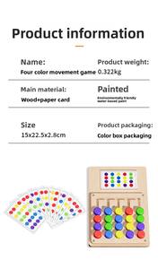 Jouets éducatifs en bois pour <span class=keywords><strong>l</strong></span>'éveil des enfants : Apprentissage des voyelles anglaises, entraînement à la pensée logique et développement de <span class=keywords><strong>l</strong></span>'intelligence - Product Image 6