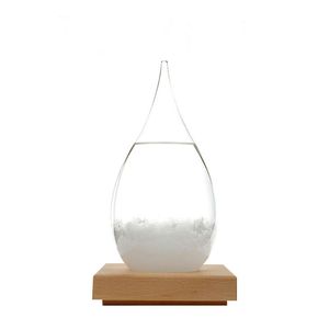 Taban ve kutu ile 2025 hava tahmin dekoratif fırtına camı el sanatları - Product Image 1