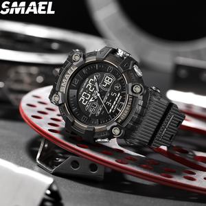 Relojes Digitales para Hombre, Reloj Digital de Plástico Resistente al Agua con Cronómetro, Último Modelo SMAEL 8089, Relojes Multifuncionales - Product Image 6