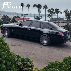 Fabriek Maatwerk 1 Stuk 18 19 20 21 22 23 24 Inch Diepe Concave Chromen Afwerking 6061-t6 Aluminium Velgen Auto Wielen - Product Image 6