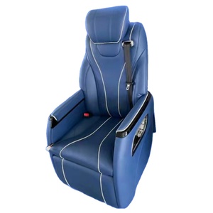 Siège en cuir pivotant électrique chauffant de luxe VIP neuf pour camping-car, MPV, VAN, limousine, Sprinter, Vito, V250, Hiace, Vario, Viano - Product Image 3