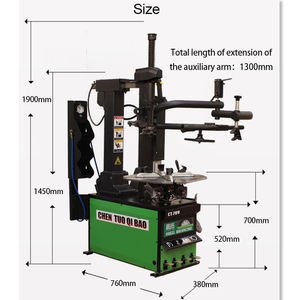 ChenTuo Precio de Fábrica: Cambiador de Neumáticos Automático Completo y Equilibrador de Ruedas con Infrarrojos Combo Max. Rueda de 24'' con Certificación CE, 220V, 0.75kW/1.1kW, 12 - Product Image 5
