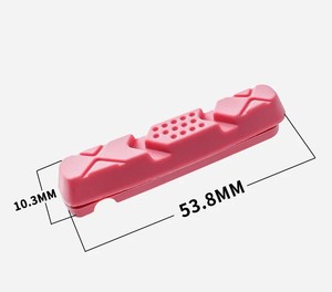 MTB Yol Bisikleti Kaliper Bloğu için Bir Çift Fren Balatası, Alaşımlı Jant Bisiklet Fren Pabuçları için - Product Image 2