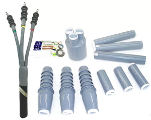 Accesorios para cables de alimentación Terminaciones de cables retráctiles en frío para cables aislados poliméricos de 1 y 3 núcleos (XLPE/ EPR) hasta 36kV - Product Image 1