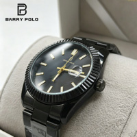 Montre de plongée mécanique Miyota en acier inoxydable 316 avec cristal saphir, bracelet en acier inoxydable, 30 bars, réserve de marche, haute qualité