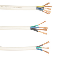 Cable Eléctrico Multifilar Aislado en PVC, Cable Flexible de Alimentación RVV con Bajo Contenido de Cobre
