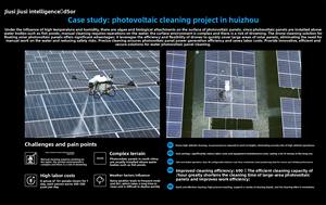 <span class=keywords><strong>Drone</strong></span> de nettoyage de fenêtres JIUSI D50 4K avec lumières LED, opération à distance efficace et sûre, drones de nettoyage de panneaux solaires - Product Image 4
