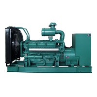 Groupe électrogène diesel triphasé Panda 400/500/600/800/1000/1250 avec démarrage électrique 1500 tr/min, châssis ouvert, ATS