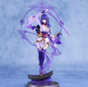 Figura de Gnehsin Xiao Hutao Klee <span class=keywords><strong>Ganyu</strong></span> Paimon de 2.76-10.24 Pulgadas, Linda Figura de Chica, Modelo de <span class=keywords><strong>Genshin</strong></span>, Juguete de PVC de Dibujos Animados, Escala 1/12, con Ventilador - Product Image 4