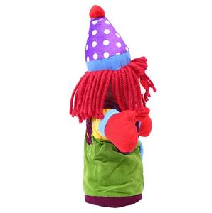 Venta caliente <span class=keywords><strong>de</strong></span> encargo del bebé juguetes <span class=keywords><strong>de</strong></span> peluche usan sombreros payaso <span class=keywords><strong>marionetas</strong></span> <span class=keywords><strong>de</strong></span> mano <span class=keywords><strong>de</strong></span> peluche <span class=keywords><strong>de</strong></span> animales <span class=keywords><strong>de</strong></span> peluche juguetes para niños para jugar - Product Image 6